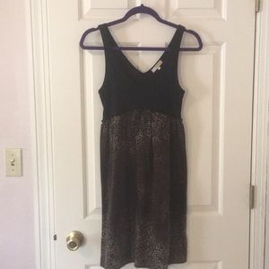 C&C California leopard a-line dress